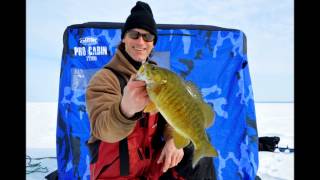 Epic Ice FishingOneida Lake NY Crazy 2014 Ice Fishing Season [upl. by Llert]