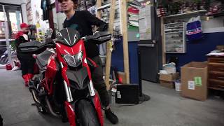 New supercorsa sp v2 for my hypermotard 939 to burn the street [upl. by Neladgam]