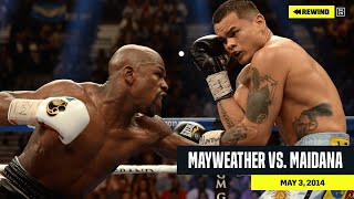 FULL FIGHT  Floyd Mayweather Jr vs Marcos Maidana DAZN Rewind [upl. by Ettedanreb]