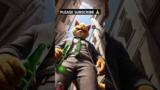 The Alcoholic Father Kicked The Kitten Out Of The Home 🏡🤢😱short catlover cutecat [upl. by Easlehc]