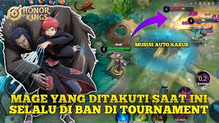 RUSUH BANGET INI MAGE  ZONING MUSUH TERUS SAMPE END GAME  GAN amp MO MAGE OP HONOR OF KINGS SEKARANG [upl. by Aaberg]