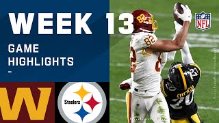 Washington Football Team vs Steelers Week 13 Highlights  NFL 2020 [upl. by Thorvald518]