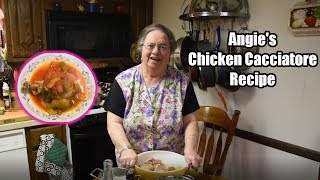 Chicken Cacciatore by Angie [upl. by Sinegold556]