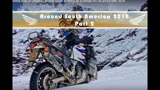 Honda Ride of Dreams  around south america on a Honda xrv750 africa twin 2018 [upl. by Gabriello]