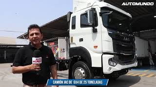 Nuevo Camión JAC 6x4  ¡25 TON de carga [upl. by Odnalref541]