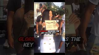 Amazing Glorilla Gets KEY to Memphis rap celebrity [upl. by Eeryt]