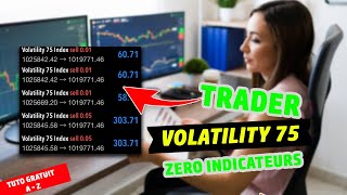 Trading Efficace Stratégie Volatility 75 SANS Indicateurs  5 Stratégies Price Action  Trendlines [upl. by Shreve793]