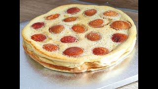 Clafoutis aux abricots  Recette facile et rapide [upl. by Ansev]