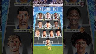 England U21 potential lineup comment your opinions [upl. by Pleasant]