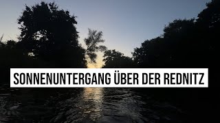 15082024 Nürnberg Sonnenuntergang über der Rednitz Oberasbach Stein Fürth [upl. by Lorant932]