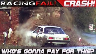 WHOS GONNA PAY FOR THIS CRASH Rally Cars vs Houses  RACINGFAIL 2020 [upl. by Rodmann402]