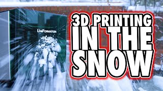 How to 3D Print Resin in Cold Temperatures  A Christmas Special [upl. by Netsrek]