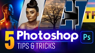 5 Amazing Photoshop Tips amp Tricks Ep02 [upl. by Awhsoj]