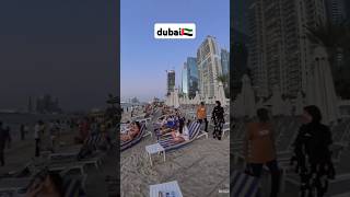 Dubai marina beach 🇦🇪shorts [upl. by Htir]