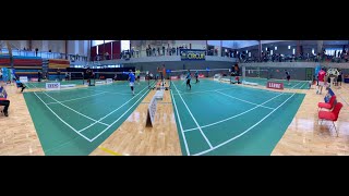 YONEX Estonian Junior 2022  Day 2  Court LENNE  Semifinals [upl. by Harimas128]