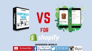 Shoptimized vs Booster Theme Review [upl. by Absalom418]