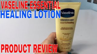 ✅ How To Use Vaseline Essential Healing Lotion Review [upl. by Eilsek998]