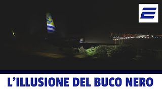 ⚫️ LILLUSIONE DEL BUCO NERO  ✈️ Volo AIRES 8250 [upl. by Itsirc556]