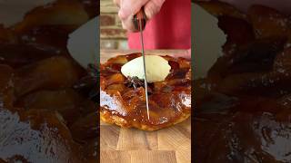 TARTE TATIN with calvados cream apple tart tatin spice calvados cream [upl. by Karlee]