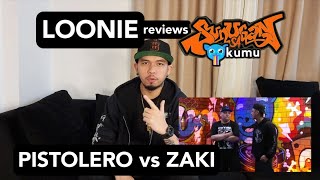 LOONIE  BREAK IT DOWN Rap Battle Review E270  SUNUGAN SA KUMU PISTOLERO vs ZAKI [upl. by Anaillil755]