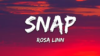 Rosa Linn  SNAP Lyrics [upl. by Irret]