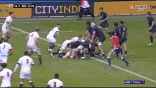 2013  Inglaterra vs Argentina  Test Match [upl. by Keenan]