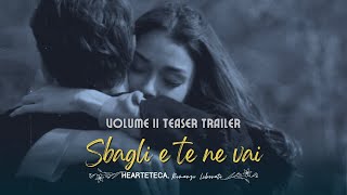 SBAGLI E TE NE VAI Cosang ft LIBERATO  quotHEARTETECA Volume IIquot teaser trailer [upl. by Margarethe]