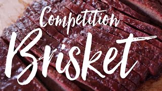 Competition Brisket Recipe [upl. by Ennadroj513]