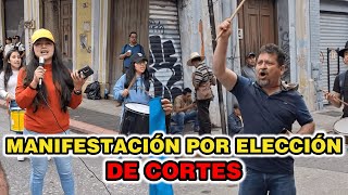 INICIA MANIFESTACIÓN EN EL CONGRESO ANTE LA ELECCIÓN DE MAGISTRADOS DE CORTES GUATEMALA [upl. by Alben]