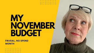 Tight Budget Frugal No Spend November frugal budget frugalretirement chatgpt [upl. by Anerrol]