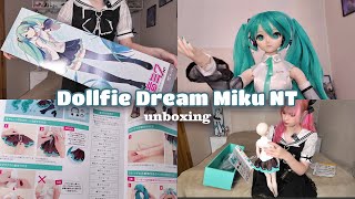 〈Aimi Neko〉 Dollfie Dream Miku NT unboxing  Распаковка Dollfie Dream Miku NT [upl. by Claudette]