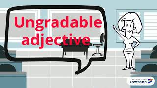 GRADABLE AND UNGRADABLE ADJECTIVES [upl. by Dovev]