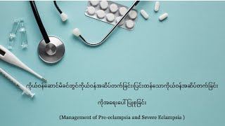 Management of PreEclampsia and Severe Eclampsia Burmese Language [upl. by Anoif]