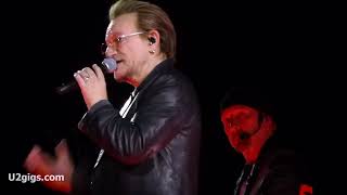 U2 Bono speech  Peace On Earth Las Vegas Sphere 20240218 [upl. by Navannod660]