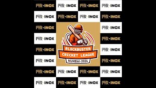 PVR INOX Blockbuster Cricket League  Mumbai  2024 Day2 [upl. by Peggir17]