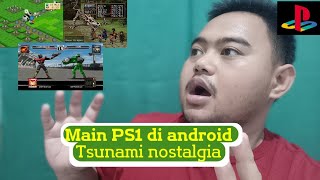 Tutorial bermain game PS1 terbaru dan cara install nya epsxe [upl. by Aehtorod]