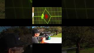 Hatsan Blitz 30 cal Select Fire Airgun SUB MOA at 50 YDS shorts [upl. by Yllek]