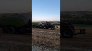 Valtra T154 et claas quadrant 5300 RC 😁 [upl. by Grimona]