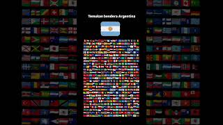 Temukan bendera Argentina shorts geography flag [upl. by Doownil]