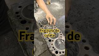 shorts fractura de culata de hierro en la parta del piston car tallermecanico automobile [upl. by Roldan]