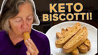 How to Make Keto Anisette Biscotti [upl. by Annhoj469]