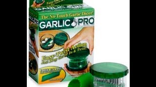 GARLIC PEELER N CHOPPERPELA AJOS Y PICADORA GARLIC PRO V [upl. by Anastas]