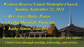 WRUMC worship service 92224 11 AM [upl. by Ticon163]