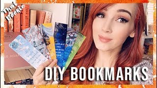 HOW TO MAKE DIY BOOKMARKS  PRODUCTS I USE [upl. by Jordan]