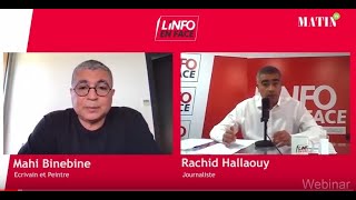 Webinar  LInfo en Face avec Mahi Binebine [upl. by Deedahs]