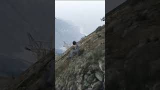 How UNFORTUNATELY me in GTA V  Bike fails in mountain [upl. by Lanevuj]