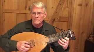 Dowlands First Galliard by J Dowland Daniel Estrem renaissance lute [upl. by Basil]