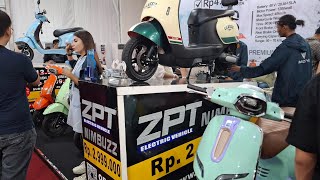 PROMO MOTOR LISTRIK ZPT SUBSIDI PEMERINTAH DI GIIAS 2024 [upl. by Sisenej]