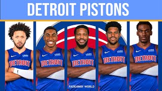 Detroit Pistons Roster  NBA 202425 [upl. by Nedgo900]