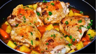 Mi esposo me pide le haga este pollo hasta 3 veces a la semana pollo riquisímo y diferente [upl. by Zaneta]